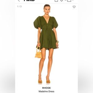 Rhode Madeline Dress size 6 - worn once.